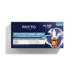 Phyto Phytocyane Anti Hair Loss Treatment For Men Ampulas vīriešiem pret matu izkrišanu 12x3,5ml