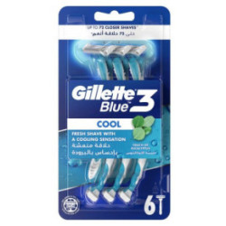 Gillette Gillette Blue 3 Cool Razors Vienreizlietojamie skuvekļi 3 gab.