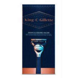 Gillette King C. Gillette Shave and Edging Razor Divvirzienu skuveklis 1 gab.