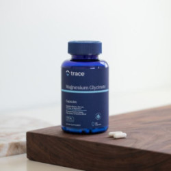 Trace Minerals Magnesium Glycinate 120mg Magnija glicināts 180 kapsulas