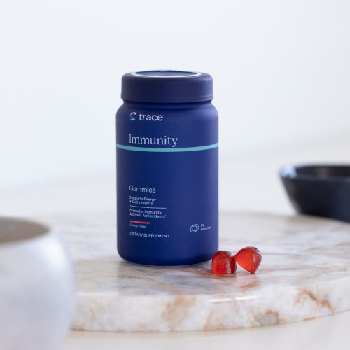Trace Minerals Immunity Gummies Gumijas konfektes imunitātei 60 Košļājamās tabletes