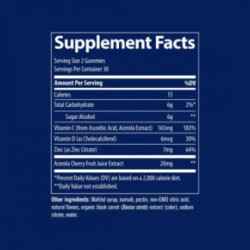 Trace Minerals Immunity Gummies Gumijas konfektes imunitātei 60 Košļājamās tabletes