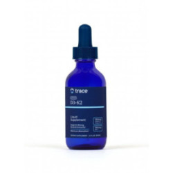 Trace Minerals Ionic D3+K2 93mcg | 75mcg D3 + K2 vitamīnu šķidrā forma 59ml