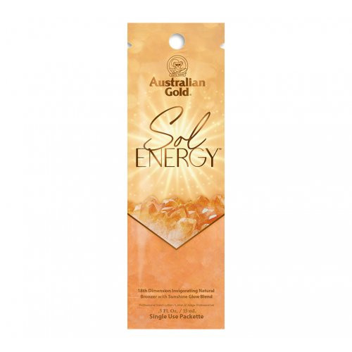 Australian Gold Sol Energy Natural Bronzer With Sunshine Glow Blend Krēms sauļošanai solārijā 300ml