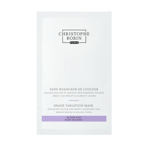 Christophe Robin Shade Variation Baby Blonde Mask Krāsojoša matu maska 250ml