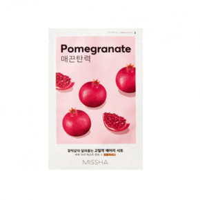 Missha Airy Fit Sheet Mask Pomegranate Sejas maska 19g