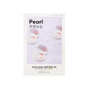 Missha Airy Fit Sheet Mask Pearl Sejas maska 19g