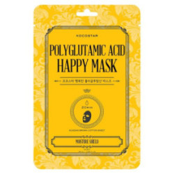 Kocostar Polyglutamic Acid Happy Mask Mitrinoša sejas maska 1 gab.