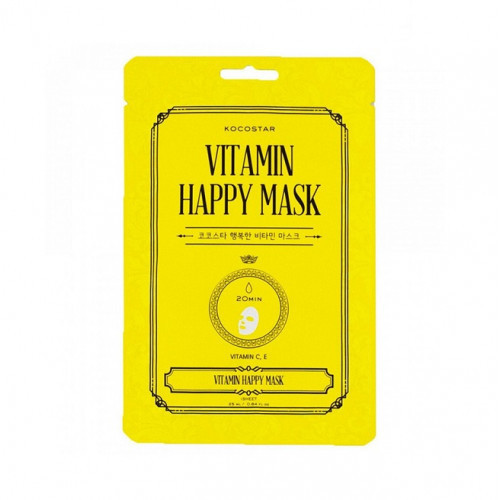 Kocostar Vitamin Happy Mask Sejas maska ar C vitamīnu 1 gab.