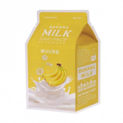 A'pieu Banana Milk One-Pack Sejas maska 1 gab.