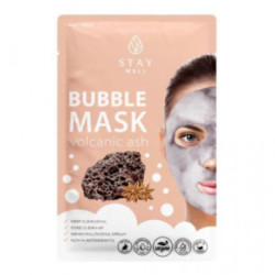 STAY WELL Deep Cleansing Bubble Mask Volcanic Dziļi attīroša, noskalojama sejas maska 1 gab.