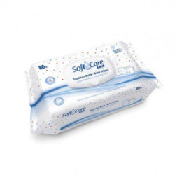 LEA Soft&Care Talcum Baby Wipes Bērnu salvetes 24vnt