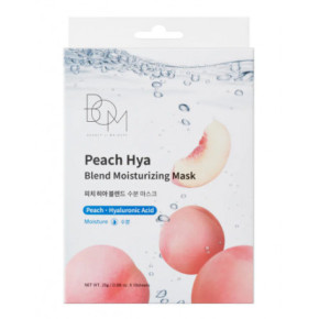 BOM Peach Hya Blend Moisturizing Mask 10 gab.