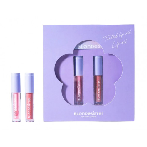 Blondesister Mini Box XOXO Lip Oil Set Lūpu kopšanas komplekts Komplekts