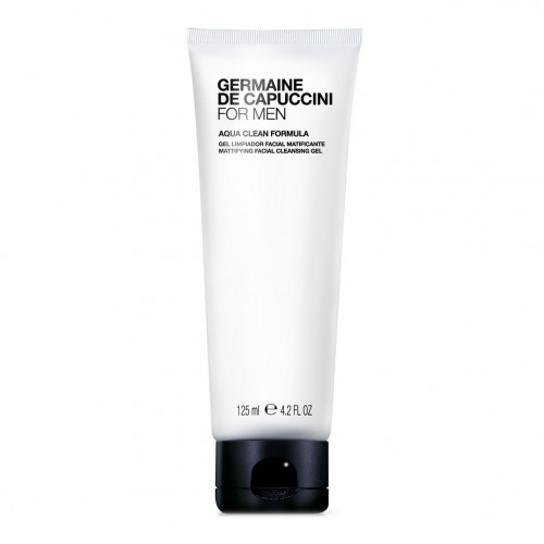 Germaine de Capuccini For Men Aqua Clean Formula Mattifyng Facial Cleansing Gel Gels sejas attīrīšanai( 125ml