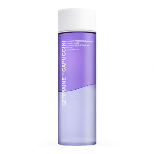 Germaine de Capuccini Options Bi-Phase Eye Make-Up Removal Lotion Losjons acu un lūpu kosmētikas noņemšanai 125ml