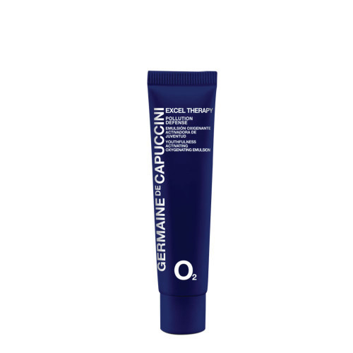 Germaine de Capuccini Excel Therapy O2 Pollution Defense Youthfulness Activating Oxygenating Emulsion Sejas emulsija ar skābekli 50ml