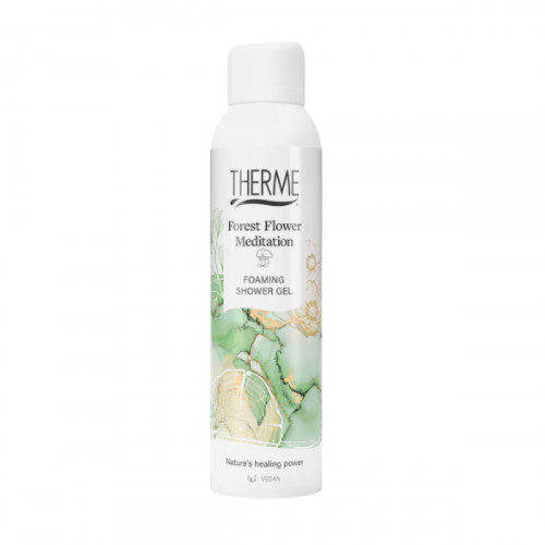 Therme Forest Flower Meditation Foaming Shower Gel Dušas putas 200ml