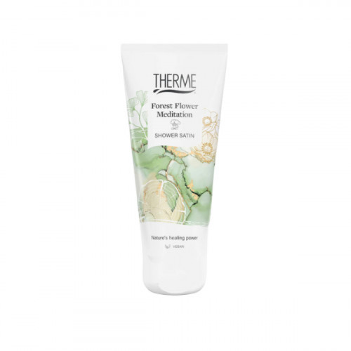 Therme Forest Flower Meditation Shower Satin Ķermeņa mazgāšanas līdzeklis 200ml