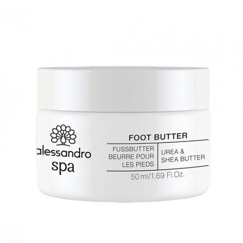 Alessandro SPA Foot Butter Barojošs pēdu sviests ar urīnvielu 50ml