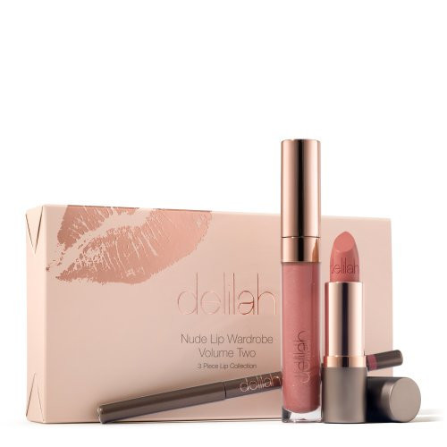 Delilah Nude Lip Wardrobe Vol2 Lūpu komplekts Komplekts