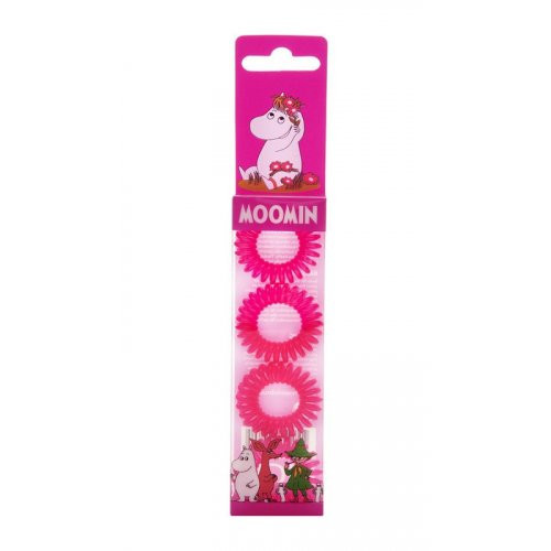 MOOMIN Hair Ring Pink Matu gumijas 4gab