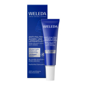 Weleda Blue Gentian & Edelweiss Contouring Eye & Lip Cream Nostiprinošs acu un lūpu krēms 10ml