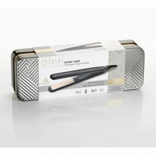 Diva Pro Styling Ultra Fast Intelligent Digital Styler Matu veidošanas ierīce ar progresīvu IDS tehnoloģiju 1 gab.