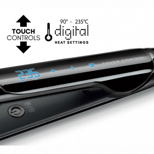 Diva Pro Styling Ultra Fast Platinum Titanium Styler Taisnotājs ar titāna plāksnēm 1 gab.