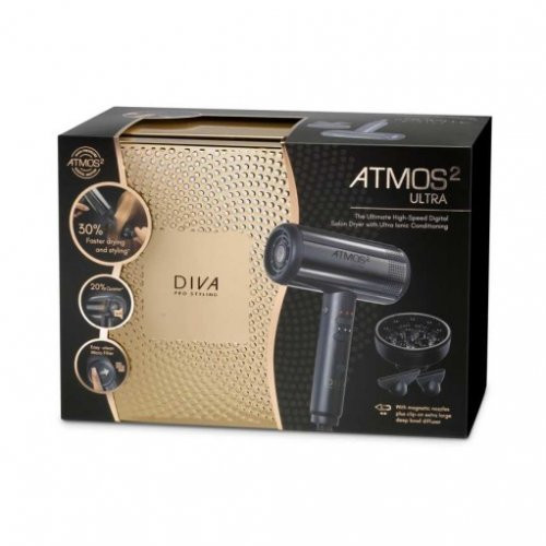 Diva Pro Styling Atmos 2 Ultra Matu fēns 1 gab.