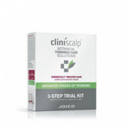 Joico Cliniscalp 3 Step Kit for CTH Advanced Stage 3 soļu komplekts ķīmiski apstrādātiem matiem pastiprinātā matu izkrišanas pakāpē