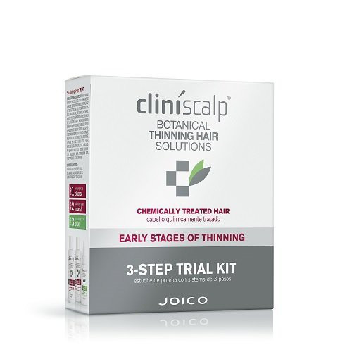 Joico Cliniscalp 3 Step Kit for CTH Early Stage 3 soļu komplekts ķīmiski apstrādātiem matiem agrīnā izkrišanas pakāpē