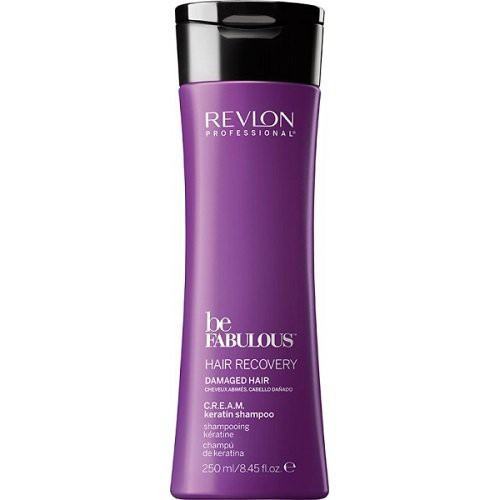 Revlon Professional Be Fabulous C.R.E.A.M. Hair Recovery Šampūns bojātiem matiem 250ml