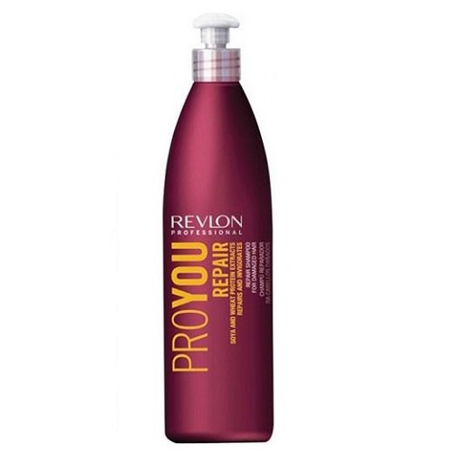 Revlon Professional Pro You Repair Šampūns bojātiem matiem, ar kviešu un sojas proteīniem 350ml