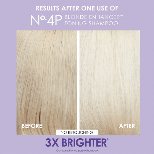 Olaplex No.4P Blonde Enhancer Toning Shampoo Tonējošais šampūns 250ml