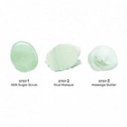 VOESH Waterless Pedi In A Box 3in1 Green Tea Extract Pēdu procedūra Komplekts
