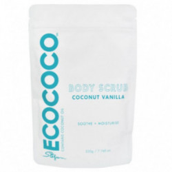 ECOCOCO Vanilla Body Scrub Mitrinošs ķermeņa skrubis 220g