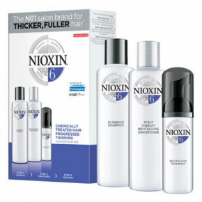 Nioxin Hair System Kit 6 Trīs pakāpju sistēma (150+150+40ml) Small