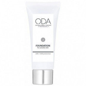 ODA Foundation For Sensitive Skin Nr. 2 Maskējošais krēms 30ml