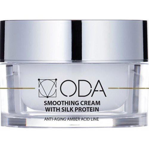 ODA Smoothing Cream With Silk Protein Krēms ar zīda proteīnu gludai ādai 50ml
