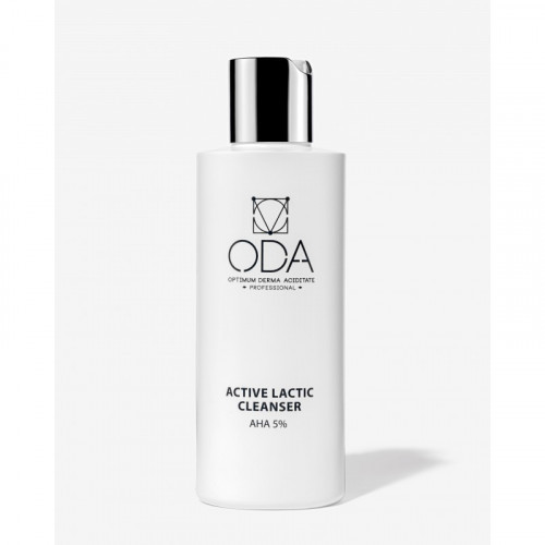 ODA Active Cleanser With Lactic Acid 5% Aktivizējošais mazgāšanas līdzeklis ar pienskābi 200ml