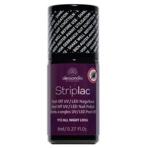 Alessandro Striplac Peel Off UV/LED Nail Polish Nolobāmā nagu laka, 8ml