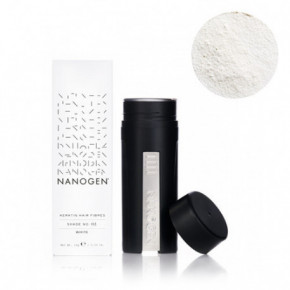 Nanogen Keratin Hair Fibers White Matu pulveris-šķiedra, balts 30g