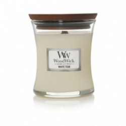 WoodWick White Teak Svece Heartwick