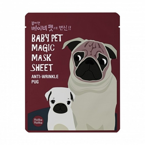 Holika Holika Baby Pet Magic Mask Sheet Pug sejas maska 22ml