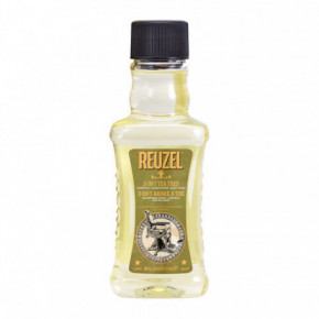 Reuzel 3in1 Tea Tree Shampoo, Conditioner & Body Wash Šampūns, kondicionieris un dušas želeja 100ml