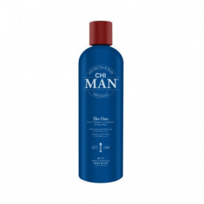 CHI MAN The One 3in1 Matu šampūns, kondicionieris un ķermeņa mazgāšanas līdzekļis vienā 355ml