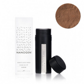 Nanogen Keratin Hair Fibres Auburn Matu pulveris-šķiedra, kastaņbrūns 30g