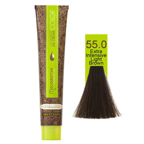 Macadamia Oil Cream Color Krēmveida matu krāsa 100ml