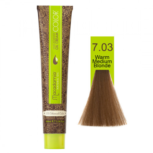 Macadamia Oil Cream Color Krēmveida matu krāsa 100ml